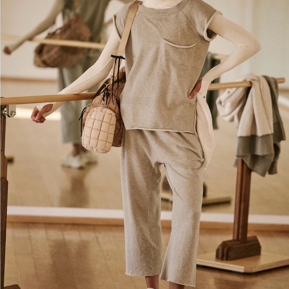 Free People Grey Set Size S NWT